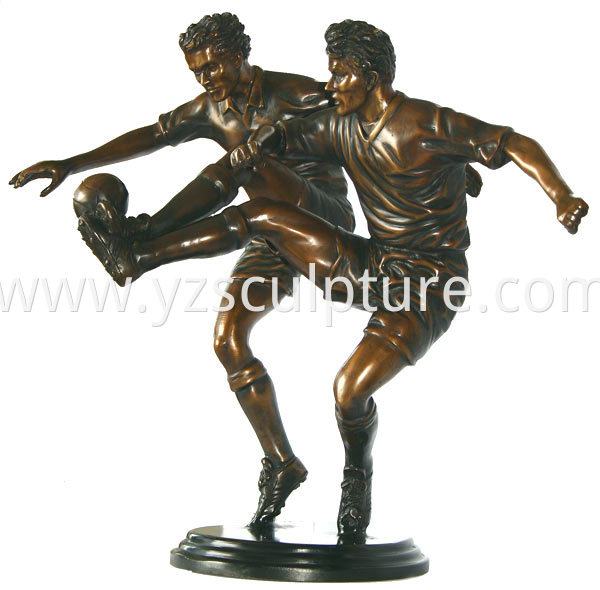 Bronze Life Size Sports Man Sculpture 